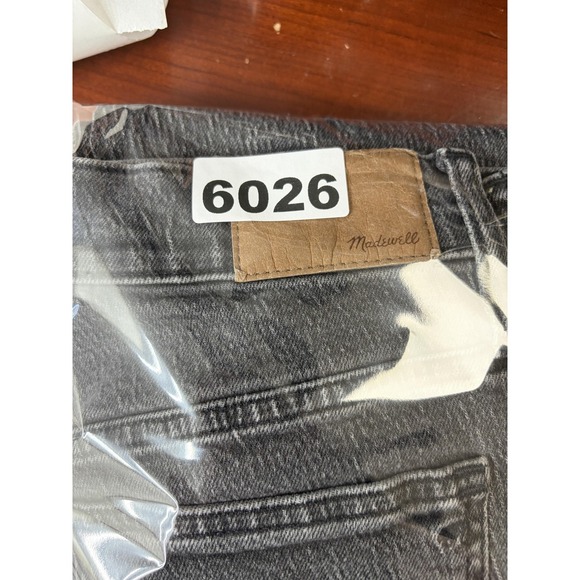 Madewell The Perfect Vintage Jean Womens 26 Gray High Rise Mom Denim Stretch - Picture 11 of 11
